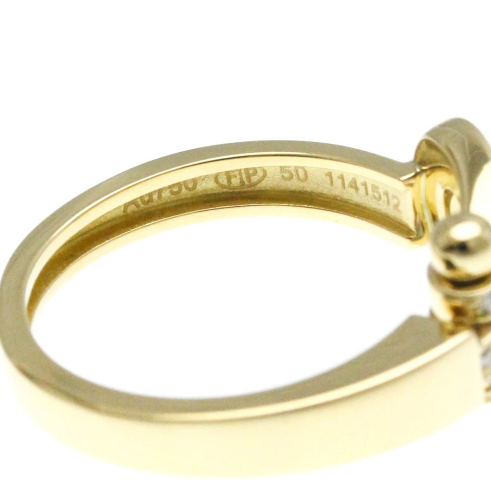 Fred Force 10 Yellow Gold (18K) Fashion Diamond Band Ring Gold - Picture 8 of 10